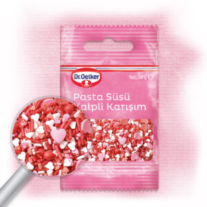 Alternative view of Dekor Pasta Süsü Kalpli Karışım