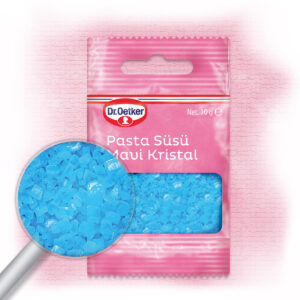 Alternative view of Dekor Pasta Süsü Mavi Kristal