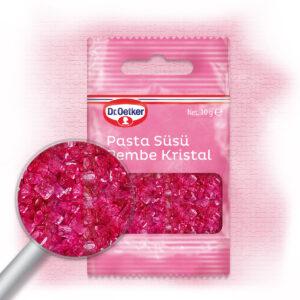Alternative view of Dekor Pasta Süsü Pembe Kristal
