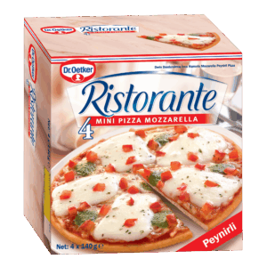 Ristorante Mini Pizza Mozzarella - 4'lü