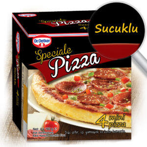 Alternative view of Pizza Speciale 4'lü Mini - Sucuklu