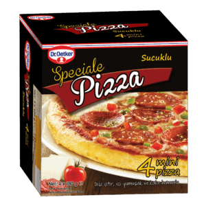 Pizza Speciale 4'lü Mini - Sucuklu