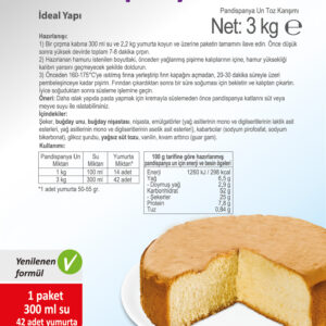 Alternative view of Pandispanya Un - 3 kg
