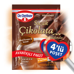 Alternative view of Sıcak Çikolata Tadında 4'lü Poşet
