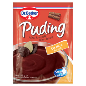 Puding Çikolata Parçalı