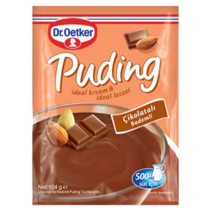 Puding Çikolatalı Bademli