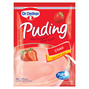 Puding Çilekli