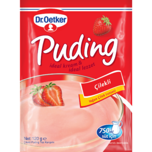 Puding Çilekli