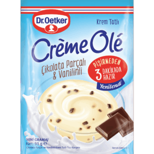 Crème Olé Çikolata Parçalı ve Vanilinli