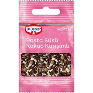 Dekor Pasta Süsü Kakao Karışımlı