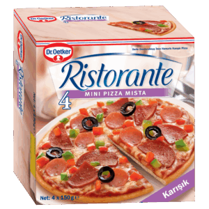 Ristorante Mini Pizza Mista - 4'lü