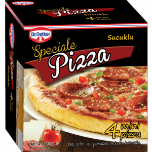 Pizza Speciale 4'lü Mini - Sucuklu