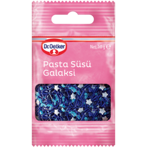 Dekor Pasta Süsü Galaksi