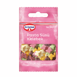 Dekor Pasta Süsü Kelebek