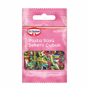 Dekor Pasta Süsü Şekerli Çubuk