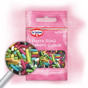 Alternative view of Dekor Pasta Süsü Şekerli Çubuk