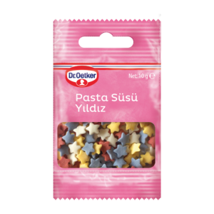 Dekor Pasta Süsü Yıldız