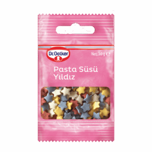 Dekor Pasta Süsü Yıldız