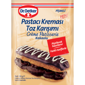 Pastacı Kreması Pişmeli - Kakaolu